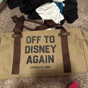 Off to Disney Bag